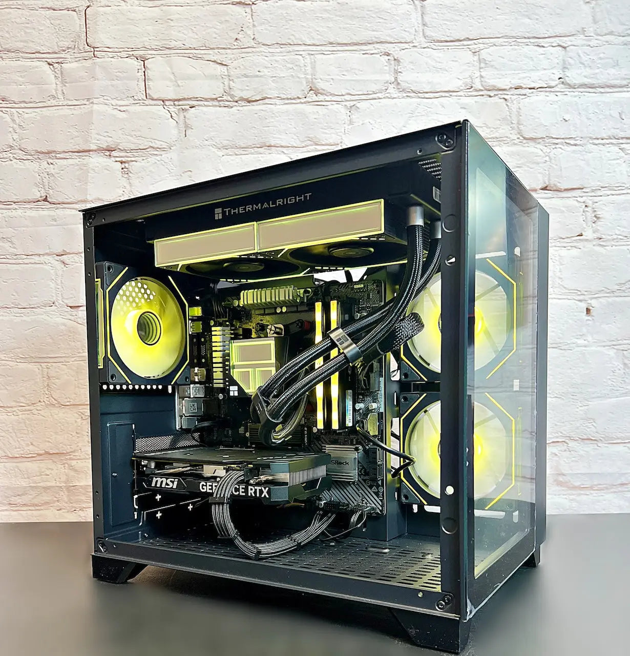 Liquid Cooled RTX 4060 Ryzen 5 5500 16GB RAM 1TB M.2 Gaming PC