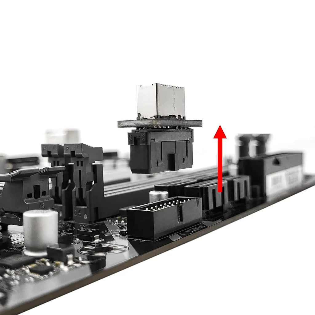 USB3.0 Internal Header to USB 3.1/3.2 Type C Front Type E Adapter 20pin to 19pin