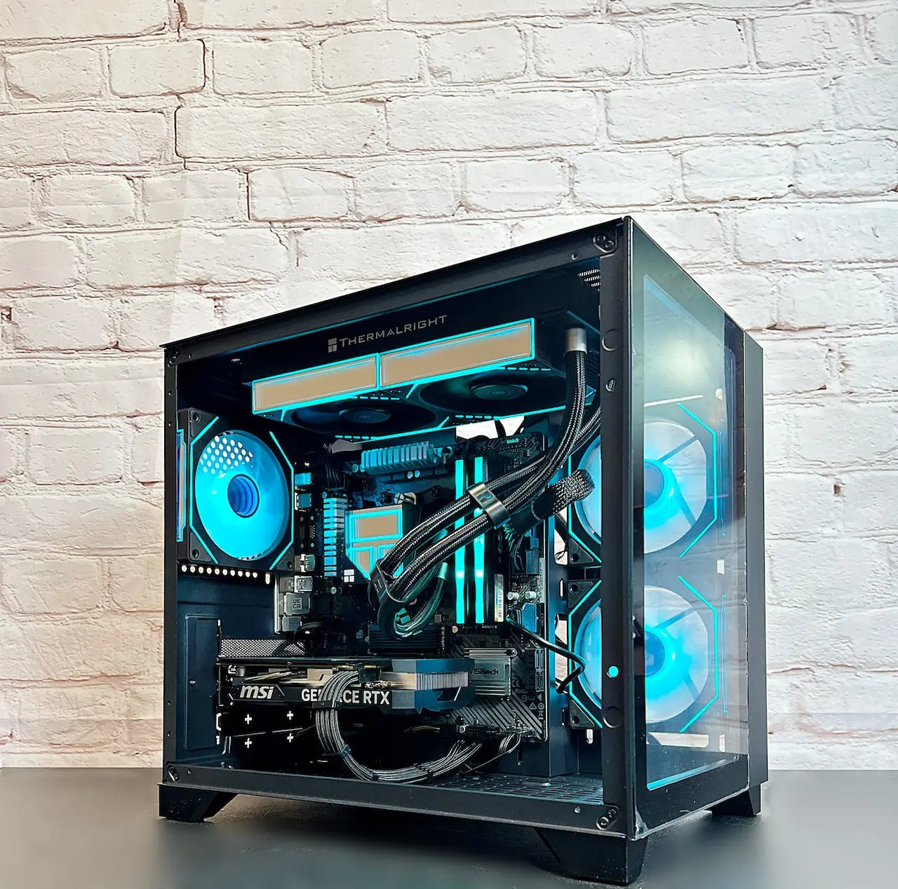 Liquid Cooled RTX 4060 Ryzen 5 5500 16GB RAM 1TB M.2 Gaming PC