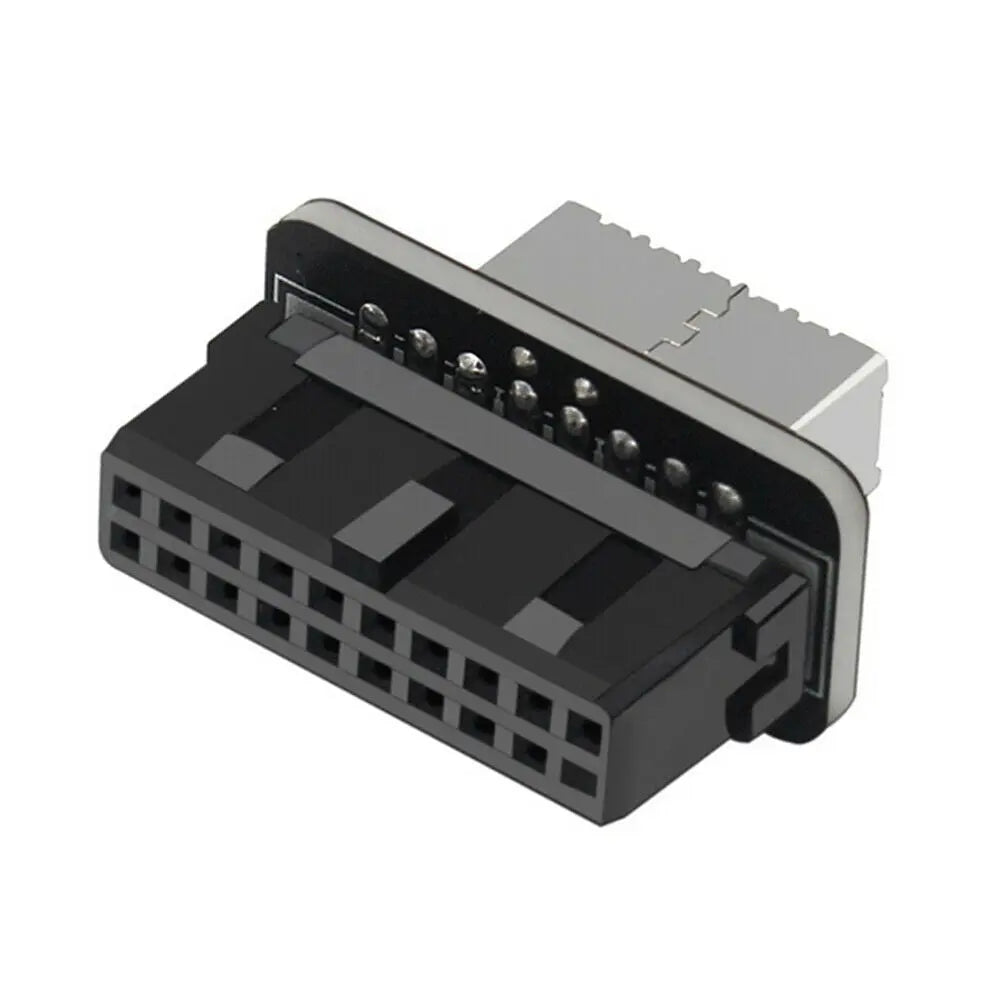USB3.0 Internal Header to USB 3.1/3.2 Type C Front Type E Adapter 20pin to 19pin