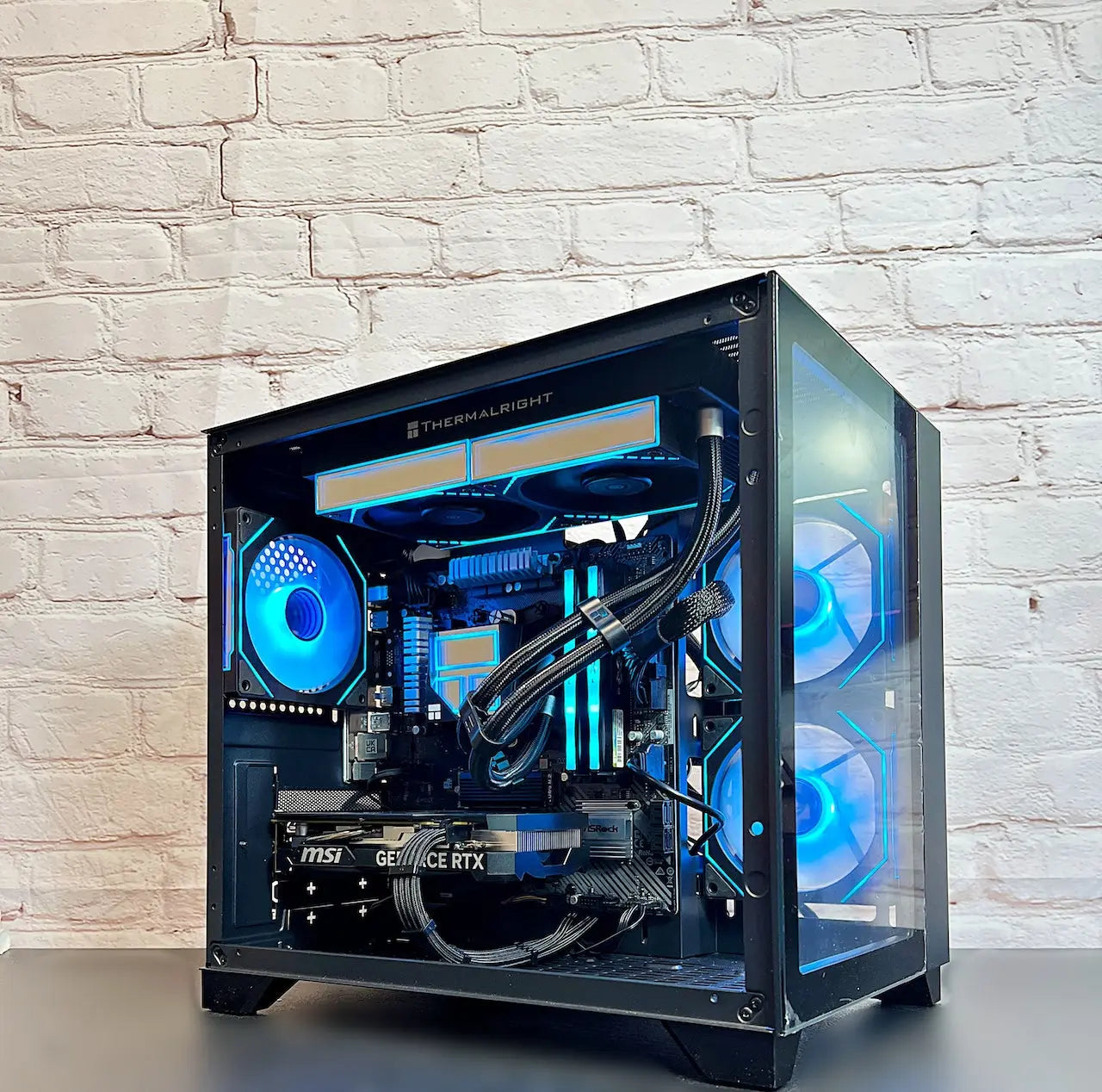 Liquid Cooled RTX 4060 Ryzen 5 5500 16GB RAM 1TB M.2 Gaming PC
