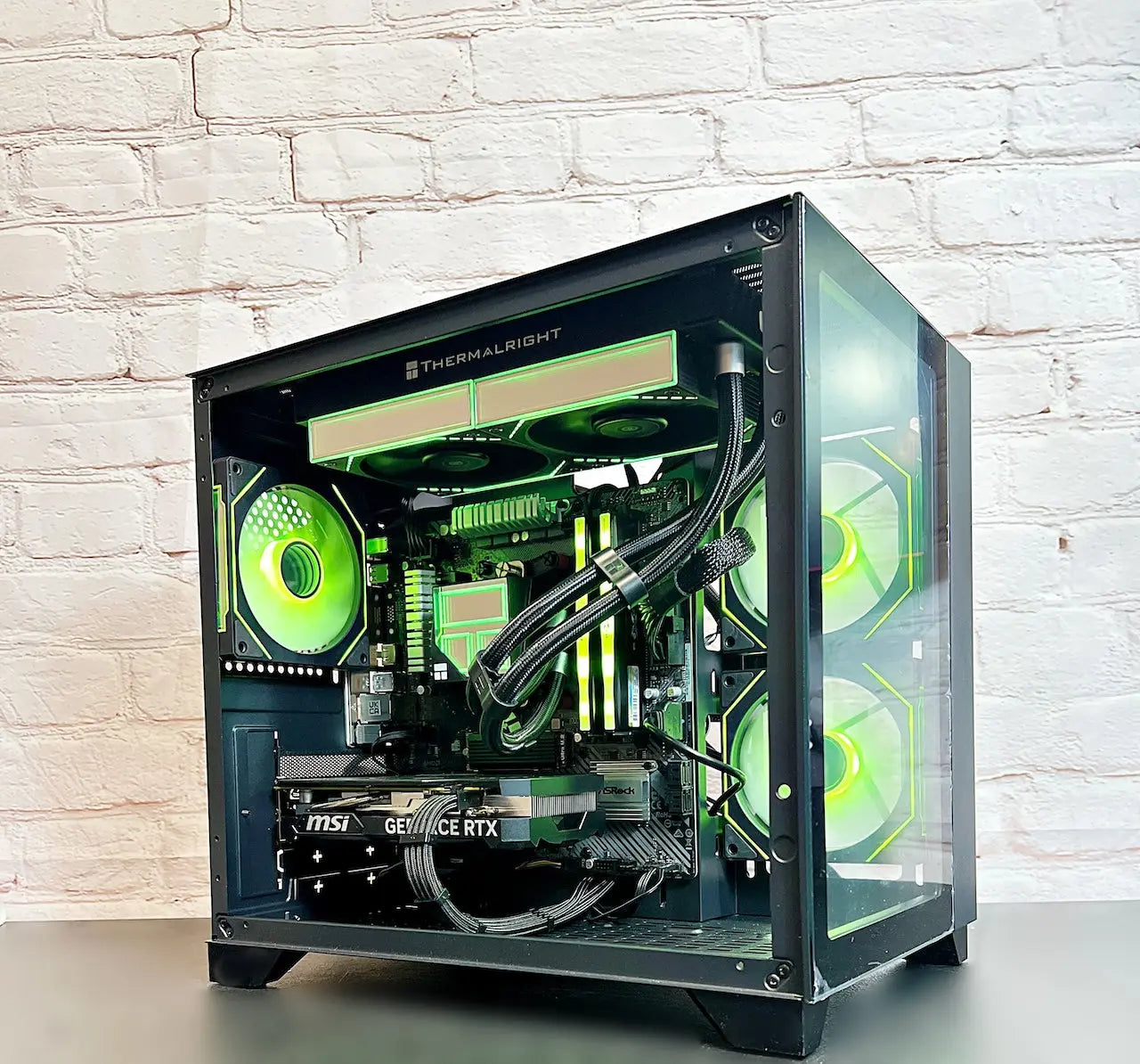 Liquid Cooled RTX 4060 Ryzen 5 5500 16GB RAM 1TB M.2 Gaming PC