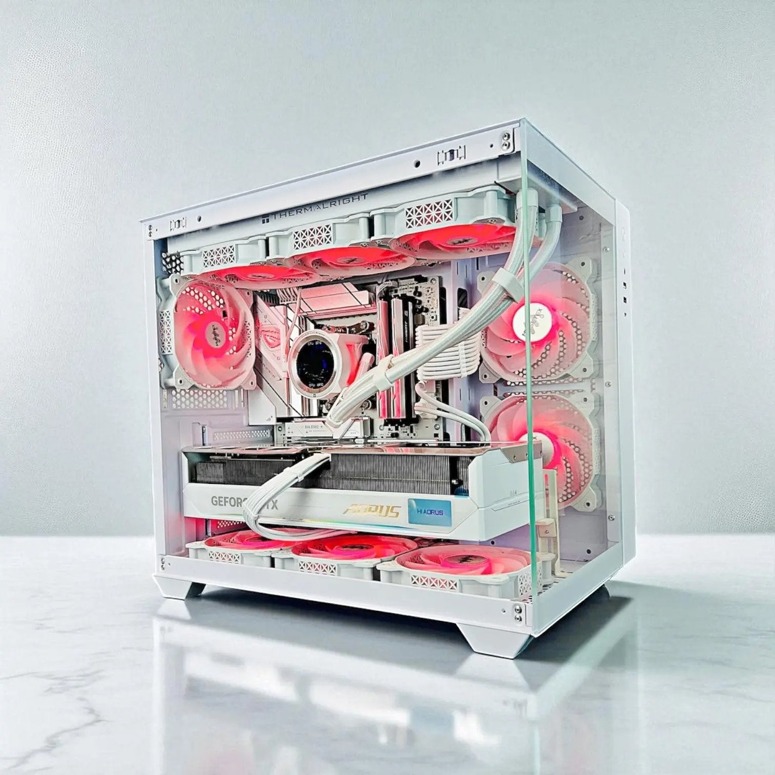 RTX 5080 AORUS MASTER Ryzen 9800X3D 32GB DDR5 2TB M.2 WIFI 7 Liquid Cooled Gaming Gaming PC Tustin System