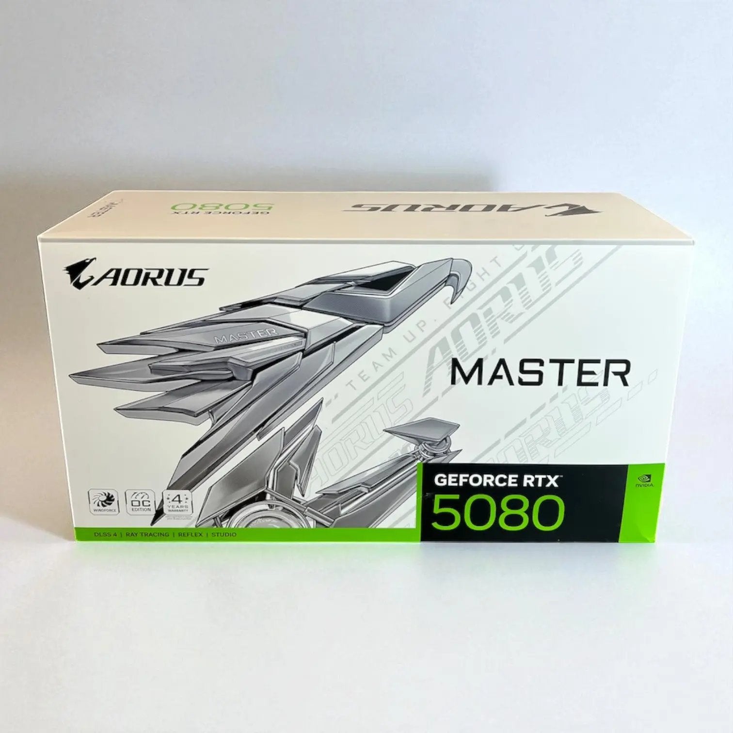 GIGABYTE AORUS GeForce RTX 5080 Master ICE 16G Graphics Card Gigabyte