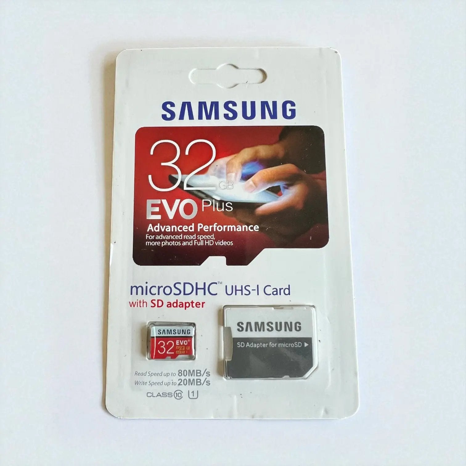 Samsung 32GB EVO Plus Class 10 Micro SDHC with Adapter (MB-MC32GA/AM) Samsung
