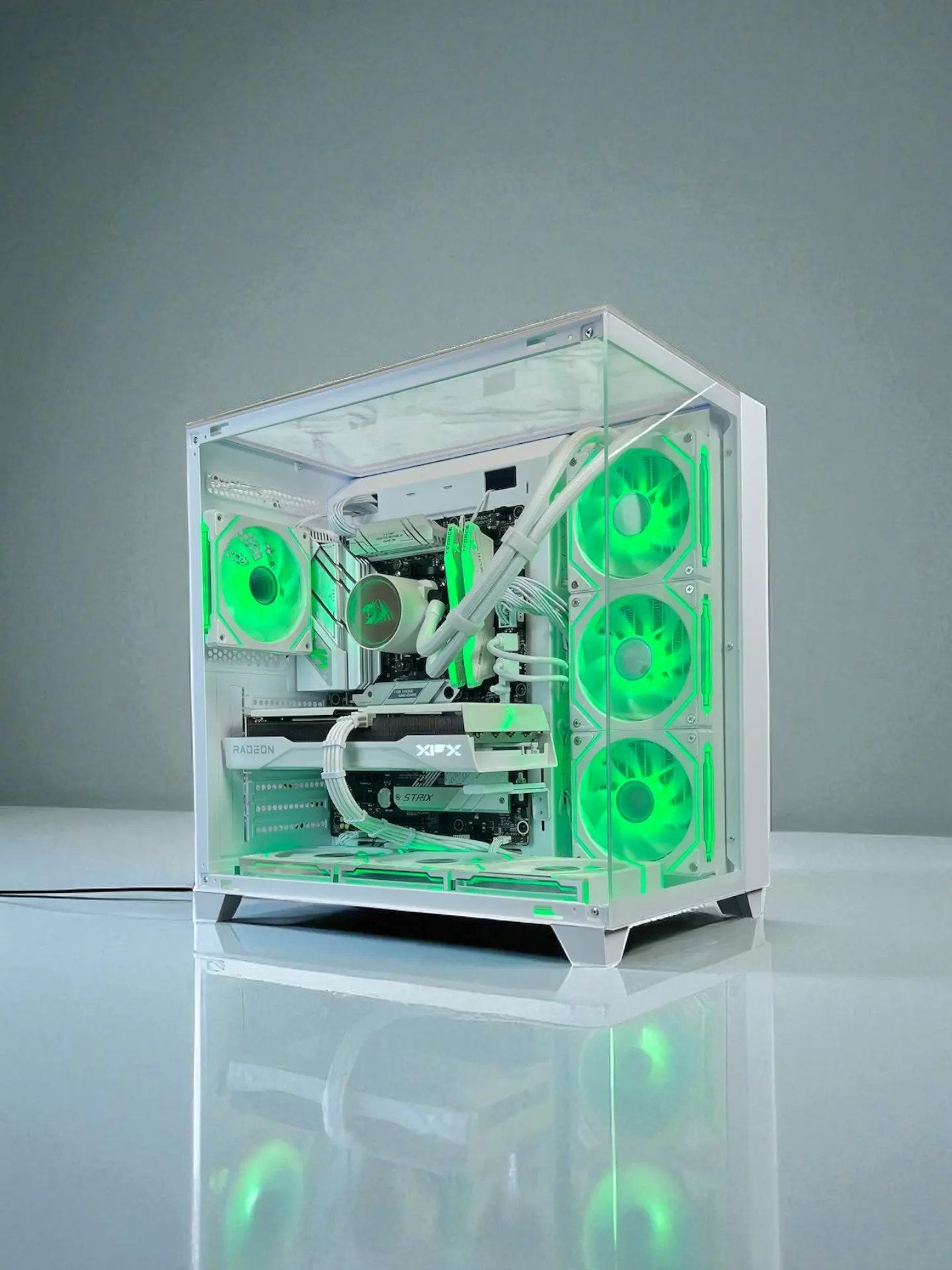 AMD RX 9060 XT 16GB Ryzen 5 8400F 16GB DDR5 1 TB M.2 Gaming PC Tustin System