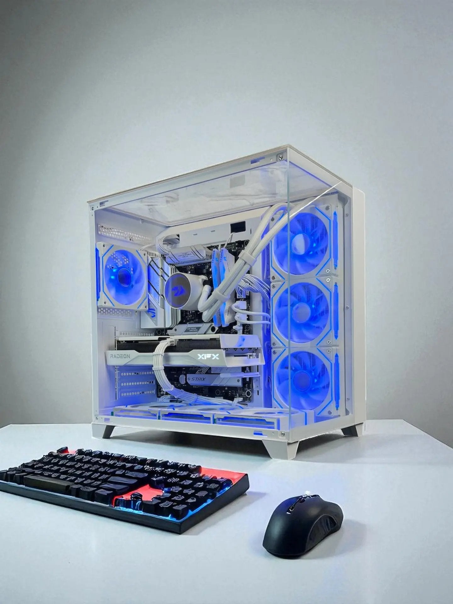 AMD RX 9060 XT 16GB Ryzen 5 8400F 16GB DDR5 1 TB M.2 Gaming PC Tustin System