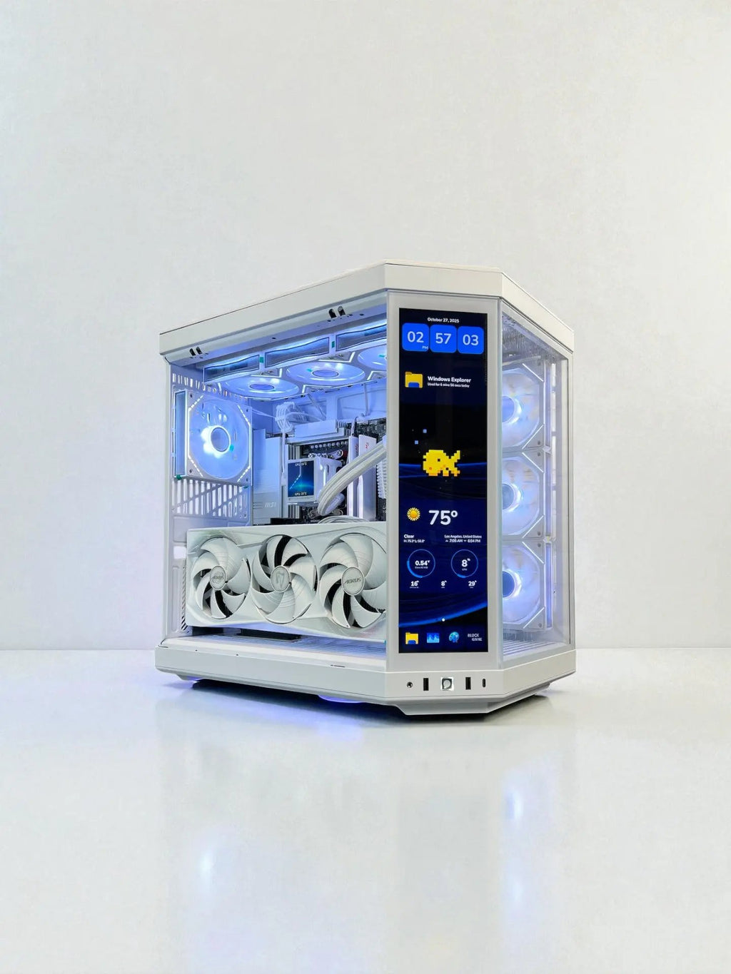 The Touch RTX 5080 Master ICE Ryzen 7 9800X3D 64GB RAM 4TB M.2 WIFI 7 Game Bundle Gigabyte