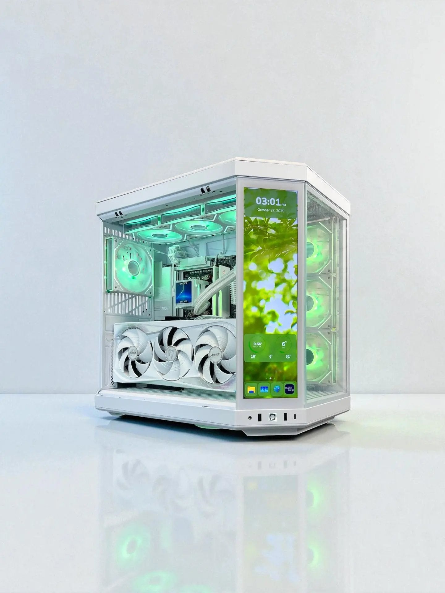 Y70 Touch RTX 5080 Master ICE Ryzen 7 9800X3D 64GB RAM 4TB M.2