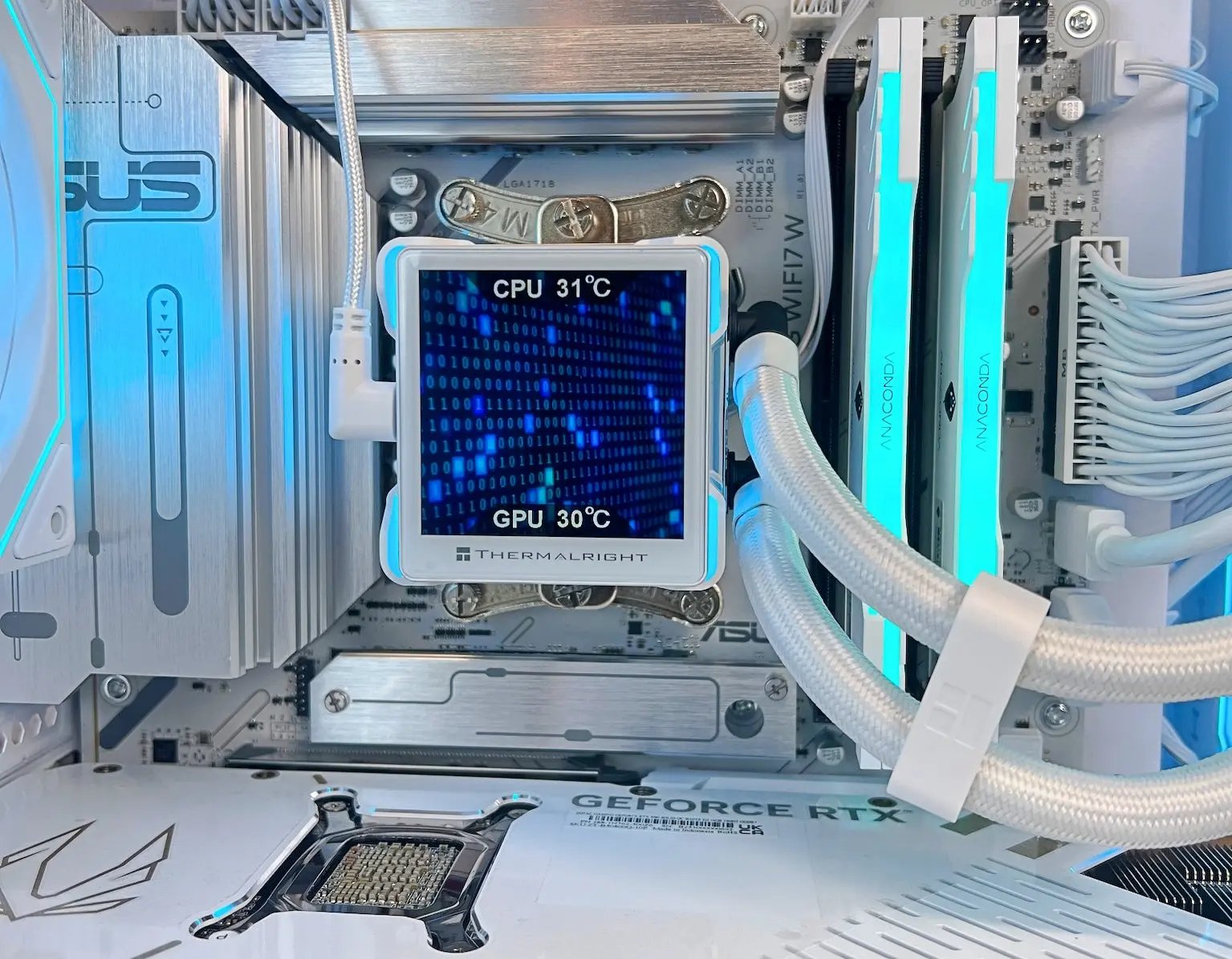 Nvidia RTX 5080 Ryzen 7 9800X3D 32GB DDR5 2TB M.2 WIFI 7 Win 11 Pro ASUS